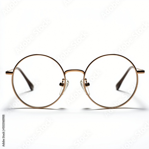 eye glasses isolated on white background