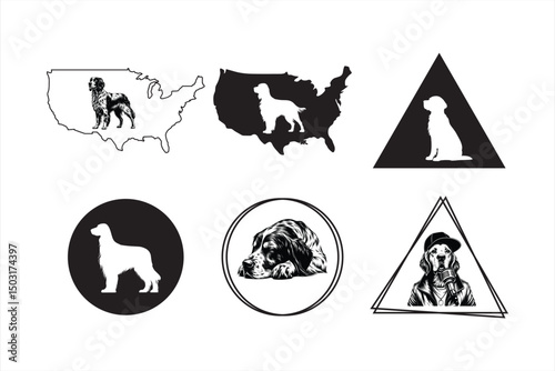 English Setter Dog Svg Bundle