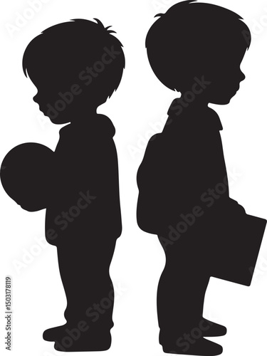 Happy Kids Going Back to School Silhouette

Backpacks & Books – First Day Silhouette Design

Back to School Bus Arrival Vector Art

Excited Students with Supplies Silhouette

Back to Learning – Classr