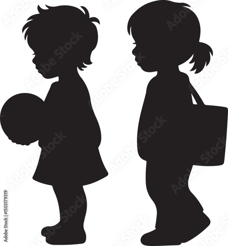 Happy Kids Going Back to School Silhouette

Backpacks & Books – First Day Silhouette Design

Back to School Bus Arrival Vector Art

Excited Students with Supplies Silhouette

Back to Learning – Classr