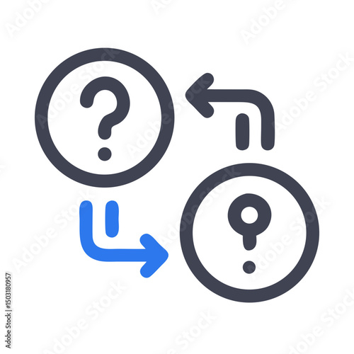  Inquiry and Question Submission Icon