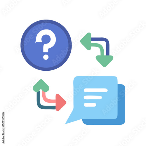  Inquiry and Question Submission Icon