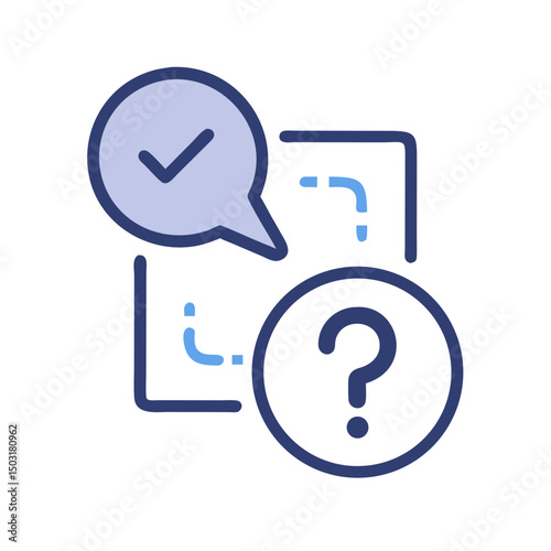  Inquiry and Question Submission Icon