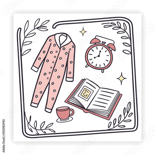 Minimal Doodle Illustrations of Everyday Objects