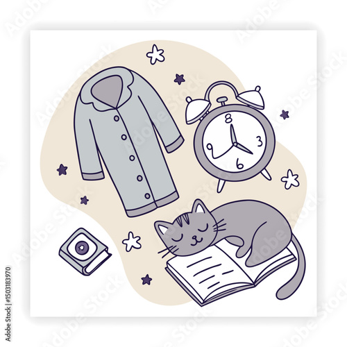 Minimal Doodle Illustrations of Everyday Objects