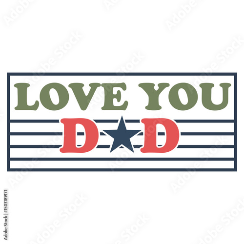 Father’s Day Dad Papa SVG PNG Design
