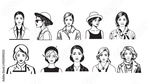 Elegant and Fashionable Woman Silhouette Collection in Modern Style for Trendy and Stylish Designs

Elegant and Fashionable Woman Silhouette Collection in Modern Style for Trendy and Stylish Designs