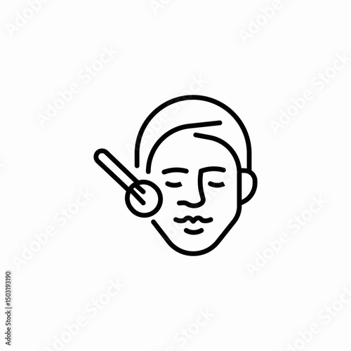 face mask icon sign vector