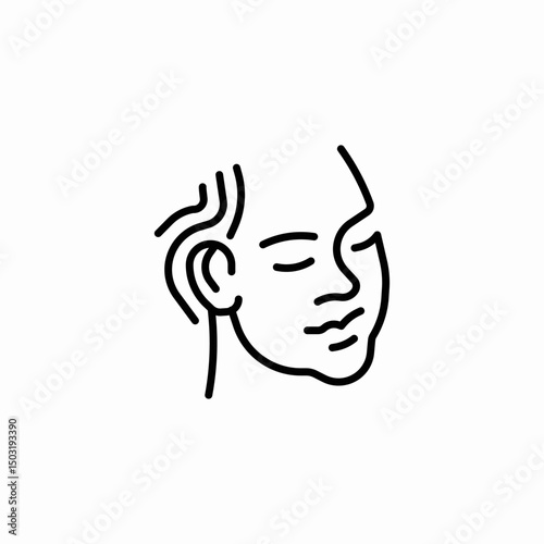 facial care icon sign vector