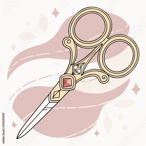 Magic Scissors Icon – Cut, Edit & Remove with Style.