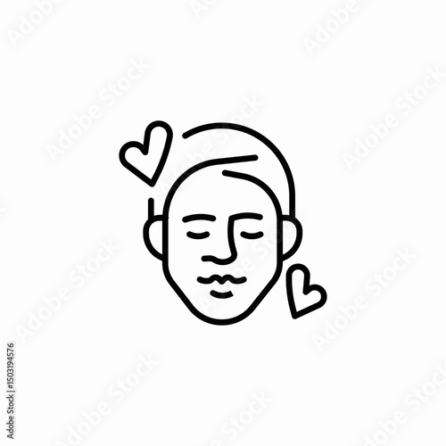 happy face icon sign vector