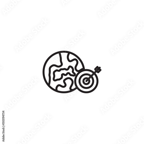 A black outline icon depicting intertwined rings, likely representing a wedding or engagement, enclosed within a calendar frame.