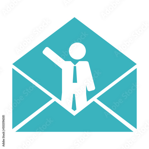 conceptual business mail