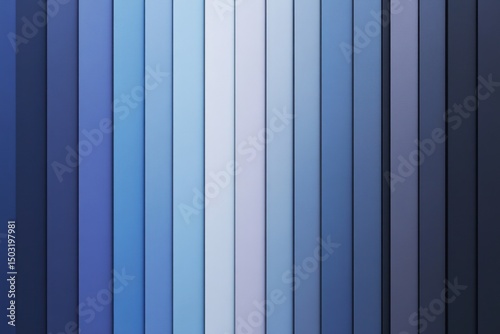 Shades of blue color swatches