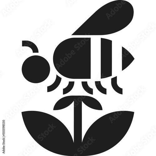 Bee Flower Icon