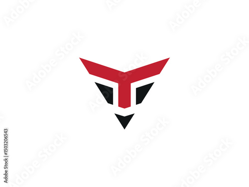 T letter logo design vector . Initial Letter T logo. T design. 