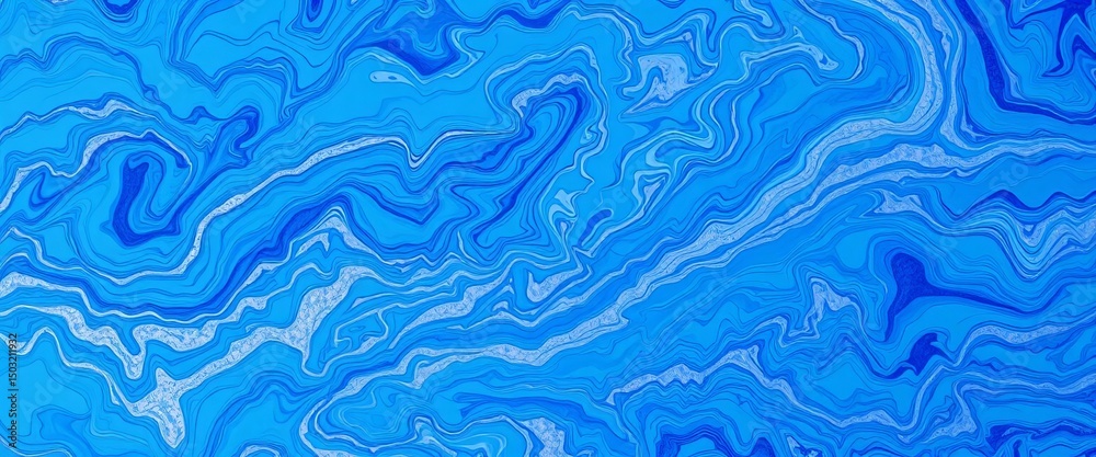 Luxurious swirling blue marble texture, fluid art abstract waves , decorative, swirls Luxurious swirling blue marble texture, fluid art abstract waves , decorative, swirls