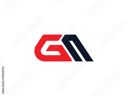 Black and red color GN letter logo. Letter GN monogram logo design NG vector logo designs, GN logo, NG letter