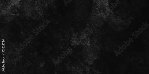 Abstract design with old wall texture cement dark black and paper texture background. Realistic design are empty space of Studio dark room concrete wall grunge texture .Grunge paper texture design .	
