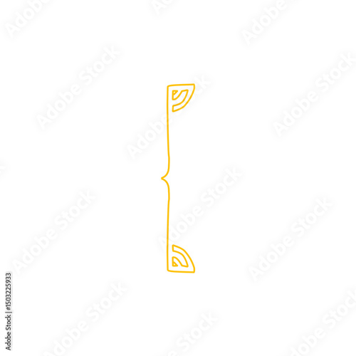 Golden Curly Bracket