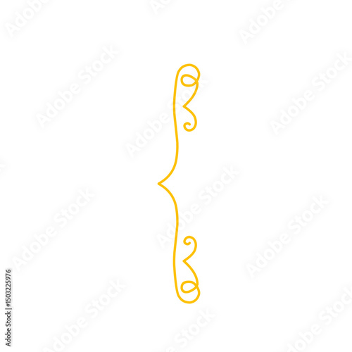 Golden Curly Bracket