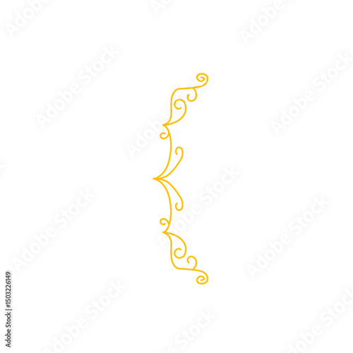 Golden Curly Bracket