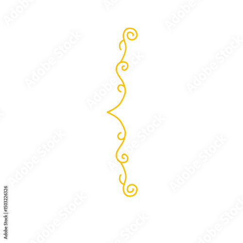 Golden Curly Bracket