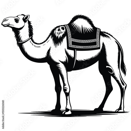 camel in desert