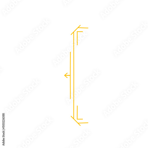Golden Curly Bracket