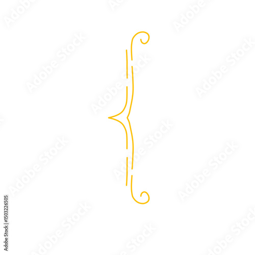 Golden Curly Bracket
