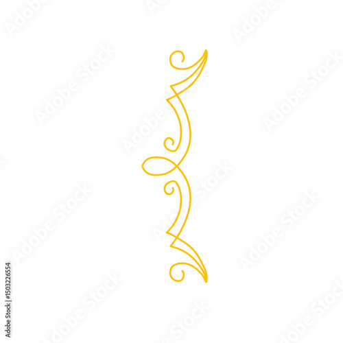 Golden Curly Bracket