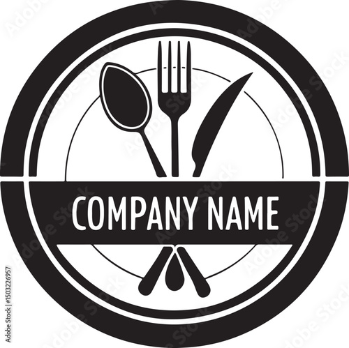 Plate Logo for Elegant Dining Brands.