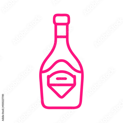 red wine bottle