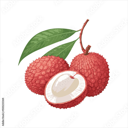 lychee Vector 