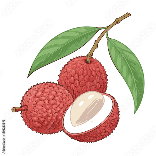 lychee Vector 