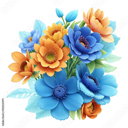 abstract flower background