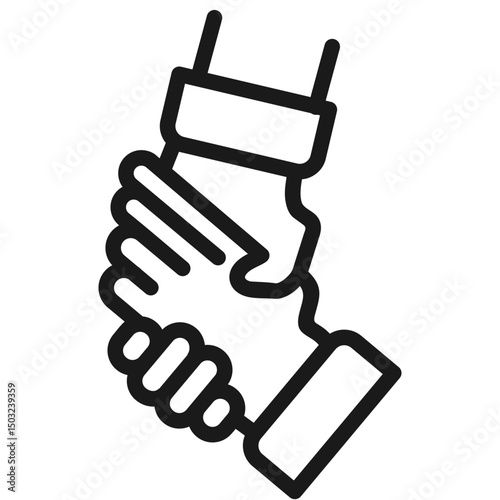 Support vector icon illustration concept