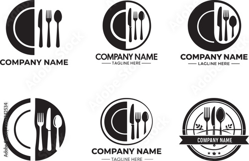Plate Logo for Elegant Dining Brands.