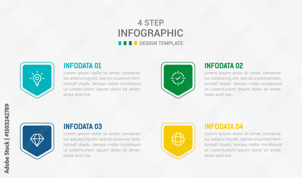 Four Step Infographic element design Vector template for presentation. process diagram and presentations step, workflow layout, banner, flow chart, info graphic vector illustration. Four Step Infographic element design Vector template for presentation. process diagram and presentations step, workflow layout, banner, flow chart, info graphic vector illustration.