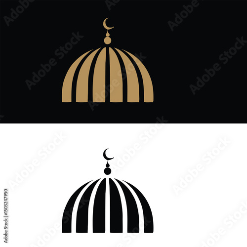 vector illustration of a mosque
