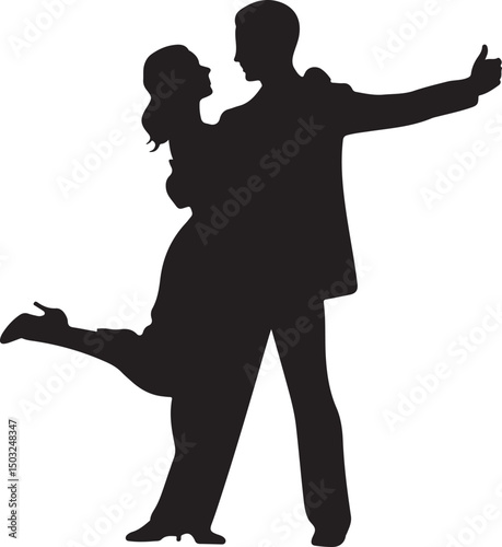 Bride and Groom Wedding Silhouette

Just Married Couple Vector Art

Elegant Wedding Moment Illustration

Romantic Bride & Groom Pose

Classic Wedding Couple Silhouette