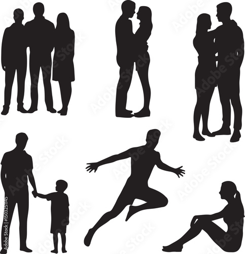 Bride and Groom Wedding Silhouette

Just Married Couple Vector Art

Elegant Wedding Moment Illustration

Romantic Bride & Groom Pose

Classic Wedding Couple Silhouette