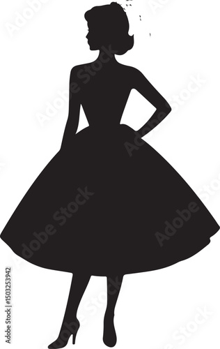 Bride and Groom Wedding Silhouette

Just Married Couple Vector Art

Elegant Wedding Moment Illustration

Romantic Bride & Groom Pose

Classic Wedding Couple Silhouette
