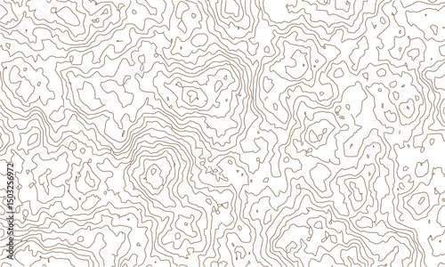 abstract topographic wave line black, white line map texture. geometric discovery mounted location counter grid map background.White wave paper curved reliefs abstract background. The topographic map.