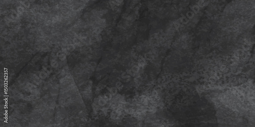 Abstract design with old wall texture cement dark black and paper texture background. Realistic design are empty space of Studio dark room concrete wall grunge texture .Grunge paper texture design .	