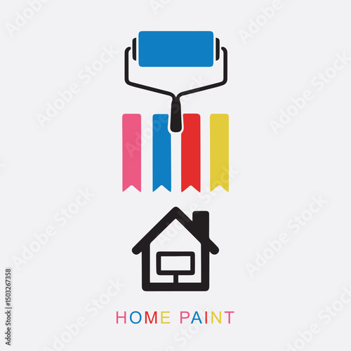  Creative Home Painting Brand Identity Design