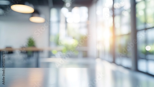 Blurred modern office interior (1)