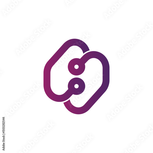tech logo design, Letter S technology modern logo design, Logo S The latest technology is elegant and simple, Letter S it logo