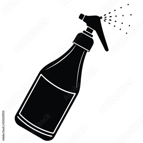 champagne bottle vector illustration