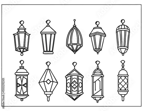 Traditional lantern collection